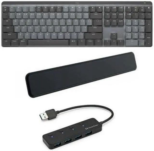 Main image of Logitech MX Mechanical Wireless Illuminated Performance Keyboard (Graphite)