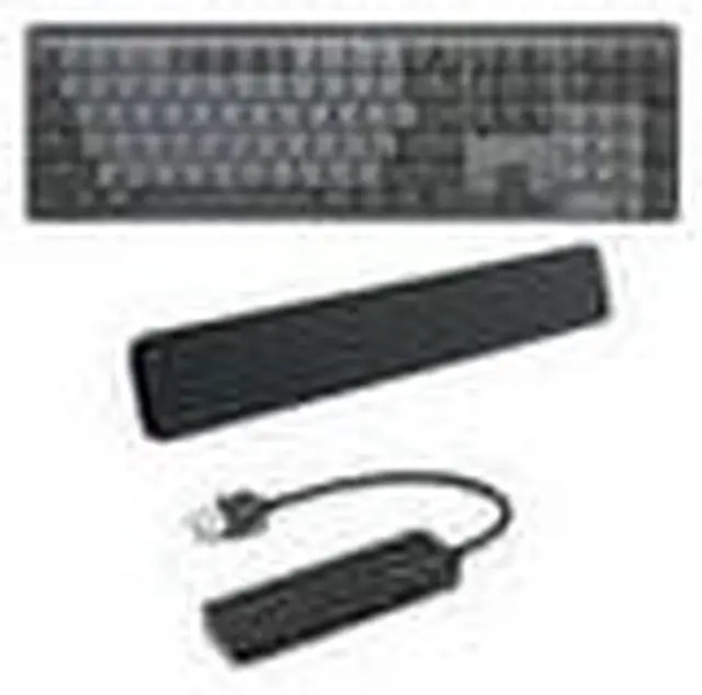 Alt view image 4 of 7 - Logitech MX Mechanical Wireless Illuminated Performance Keyboard (Graphite)