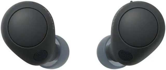 Alt view image 7 of 15 - Sony Black Truly Wireless Noise Canceling In-Ear Headphones - WFC700N/B
