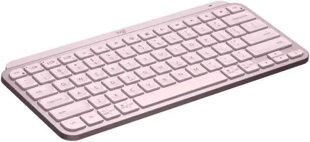 Alt view image 6 of 7 - Logitech MX Keys Mini Minimalist Wireless Illuminated Keyboard (Rose) Bundle