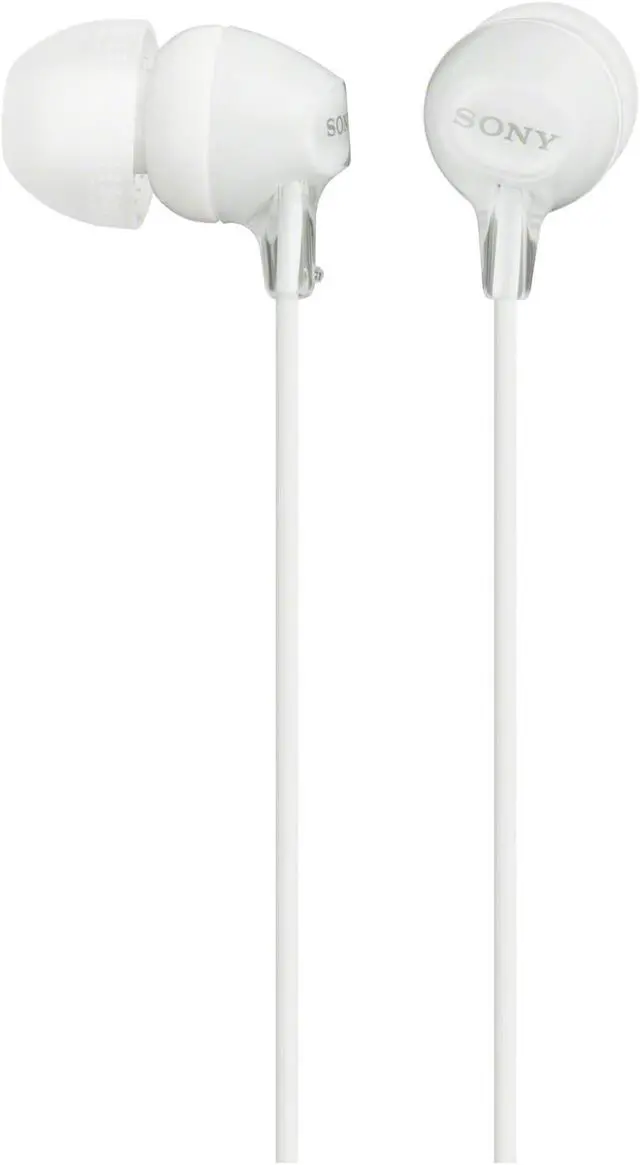 Alt view image 2 of 3 - Sony MDR-EX15LP Color EX Series In-Ear Earbud Headphones (White) Lot of 24