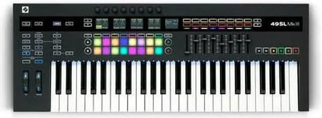 Alt view image 14 of 17 - Novation 49SL MkIII MIDI and CV Keyboard Controller