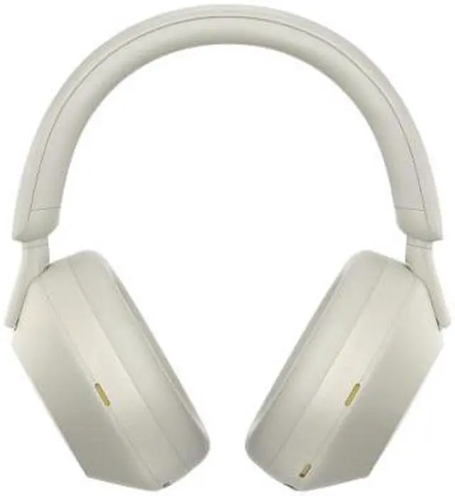 Alt view image 4 of 7 - Sony WH-1000XM5 Wireless Noise Canceling Over-Ear Headphones (Silver) Bundle
