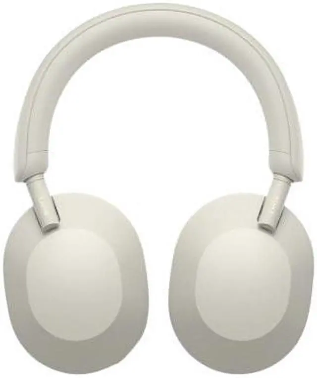 Alt view image 6 of 7 - Sony WH-1000XM5 Wireless Noise Canceling Over-Ear Headphones (Silver) Bundle