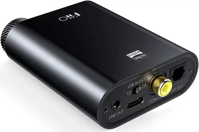 Alt view image 3 of 7 - FiiO K3-NEW Compact Desktop USB DAC and Headphone Amplifier