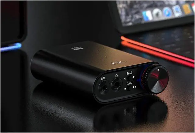 Alt view image 6 of 7 - FiiO K3-NEW Compact Desktop USB DAC and Headphone Amplifier