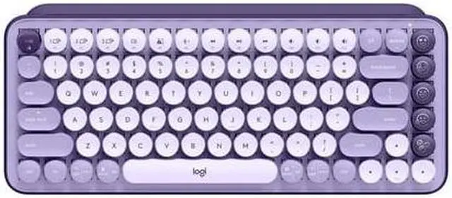 Alt view image 10 of 16 - Logitech POP Keys Wireless Mechanical Tenkeyless Keyboard Cosmos 920011233