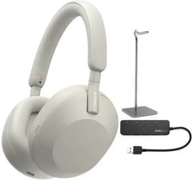 【美品】WH-1000XM5 + Earprofit (M55) セット Sony WH-1000XM5 Wireless Noise Canceling Headphones with USB Port
