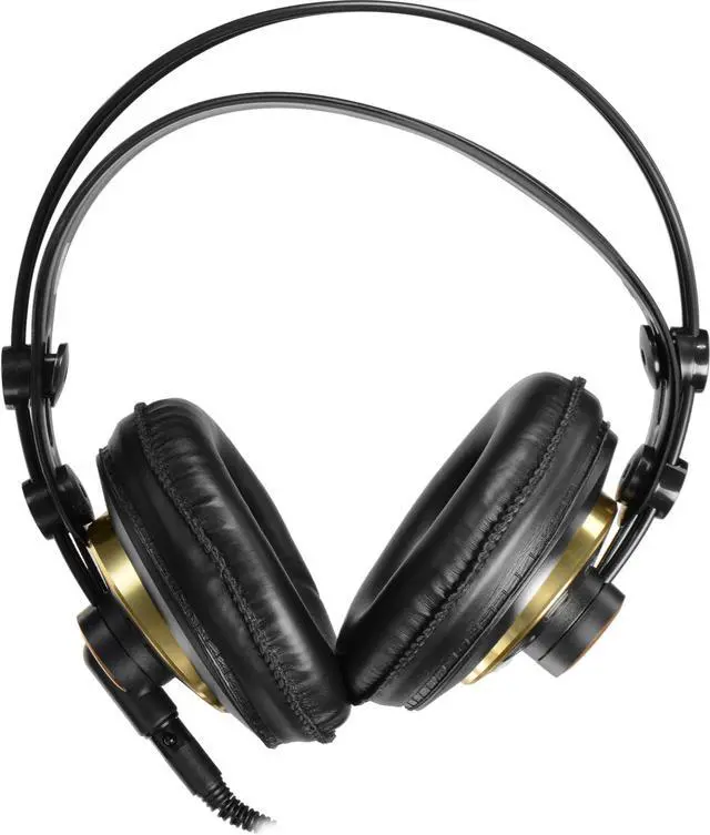Alt view image 4 of 7 - AKG K240 Professional Studio Headphones with Knox Gear Headphone Amplifier