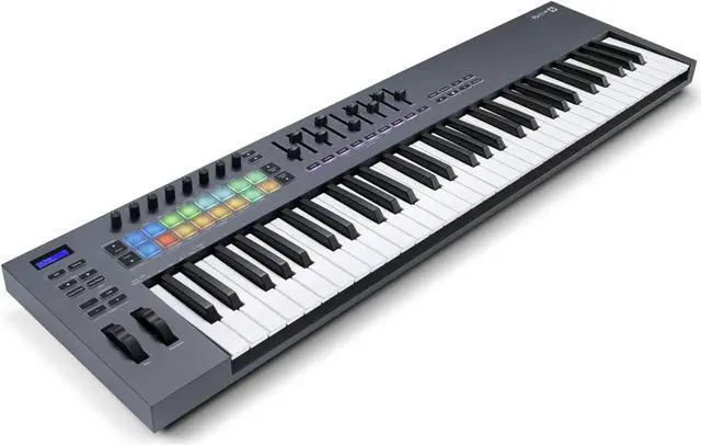 Alt view image 6 of 7 - Novation FLkey 61-Key MIDI Keyboard Controller with Sustain Pedal and 4-Port USB