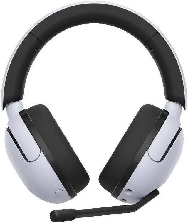 Alt view image 2 of 7 - Sony INZONE H5 Wireless Gaming Headset (WHG500/B, White) with metal alloy headphone stand bundle