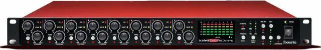 Alt view image 5 of 17 - Focusrite AMS-SCARLETT-OCTOPRE-DYNA Eight-channel Mic Pre With A-D/D-A Conversion And Analogue Compression