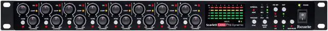 Alt view image 7 of 17 - Focusrite AMS-SCARLETT-OCTOPRE-DYNA Eight-channel Mic Pre With A-D/D-A Conversion And Analogue Compression