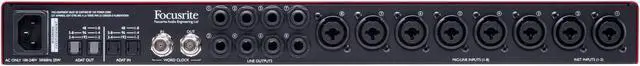 Alt view image 8 of 17 - Focusrite AMS-SCARLETT-OCTOPRE-DYNA Eight-channel Mic Pre With A-D/D-A Conversion And Analogue Compression