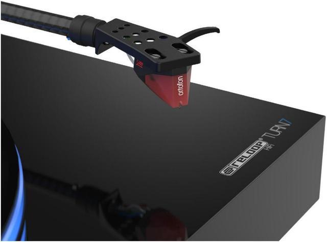 Alt view image 7 of 7 - Reloop Turn 7 Premium HiFi Belt Drive USB Turntable System (Piano Lacquer)