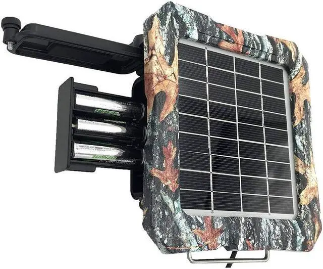 Alt view image 2 of 10 - Browning Trail Cameras Solar Power Pack (Camo)