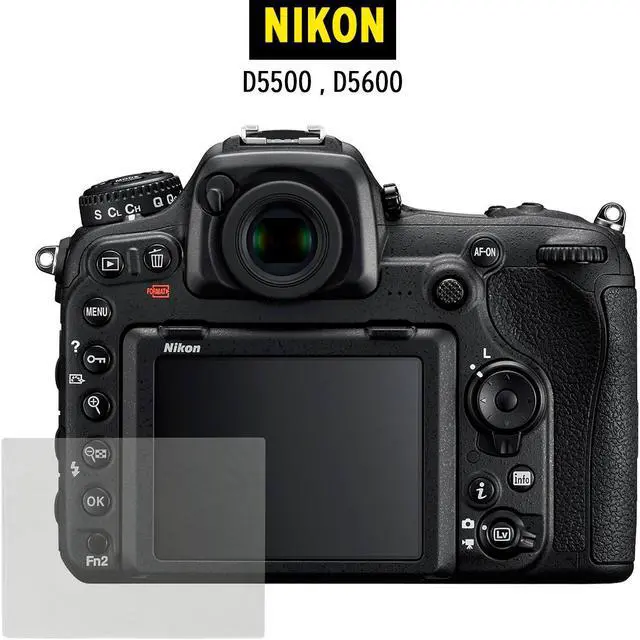 Alt view image 7 of 7 - Koah LCD Ultra Armor Screen Protector for Nikon D5500 and D5600 Series Cameras