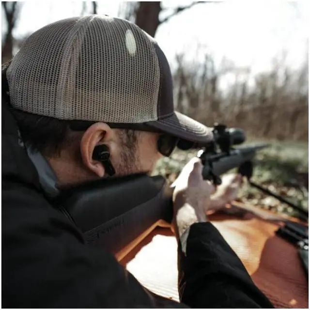 Alt view image 5 of 9 - Walker's Disruptor Noise Canceling Bluetooth Earbuds with Forward Focus Mode