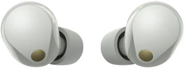 Alt view image 6 of 7 - Sony WF-1000XM5 Truly Wireless Noise Canceling Earbuds (Silver) Bundle