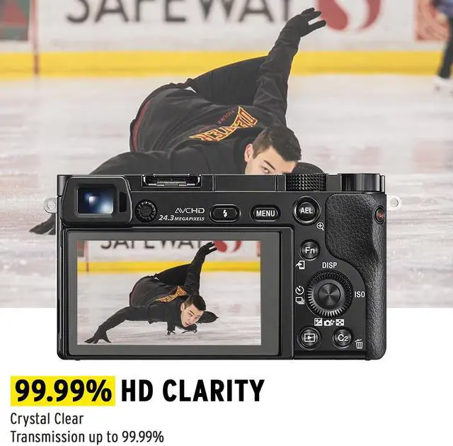 Alt view image 3 of 7 - Koah LCD Ultra Armor Screen Protector for Sony a6000, a6400 and a6600 Cameras