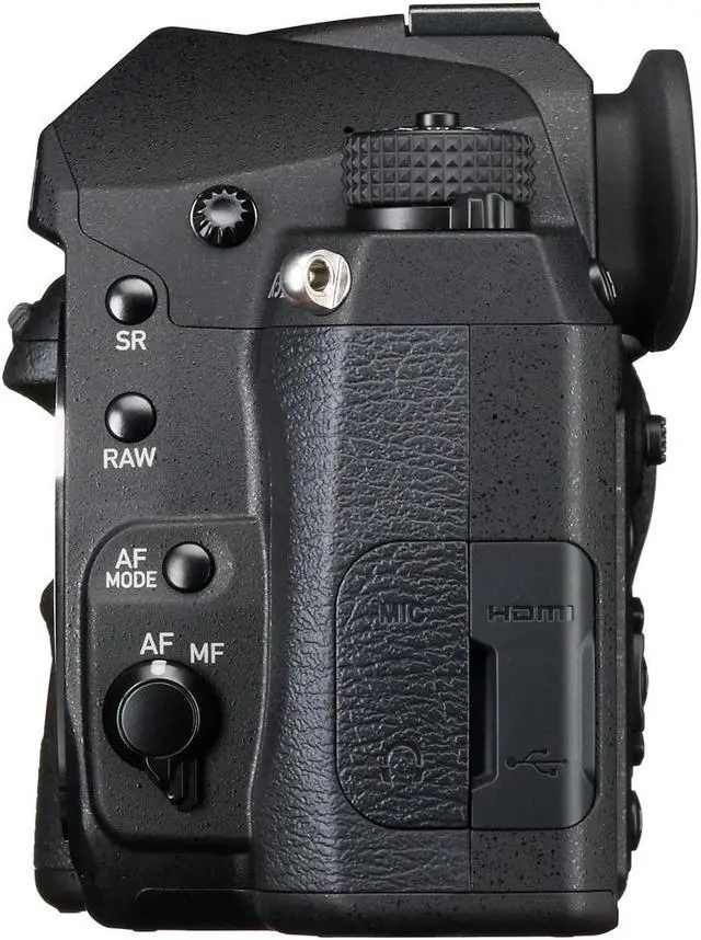 Alt view image 7 of 7 - Pentax K-3 Mark III Monochrome Camera Body (Black) Hard Drive Bundle with Memory Card and Accessory Bundle