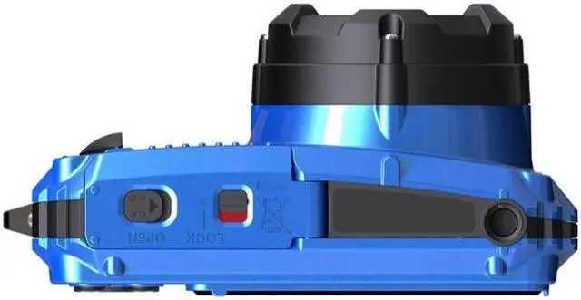 Alt view image 5 of 14 - Kodak PIXPRO WPZ2 Rugged Waterproof 16MP Digital Camera with 4x Zoom (Blue)