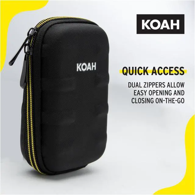 Alt view image 6 of 7 - Koah Case for Compact Point and Shoot Cameras (Black)