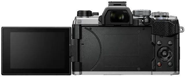 Alt view image 4 of 10 - OM System M5 20.4 Megapixel Mirrorless Camera Body Only (Silver)