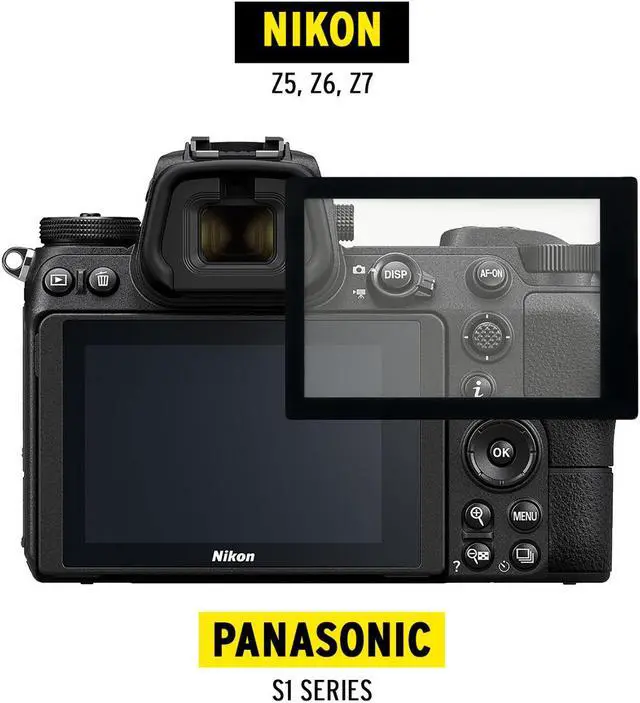 Alt view image 2 of 7 - Koah LCD Ultra Armor Screen Protector for Panasonic Lumix DC-GH5 and GH5S Camera
