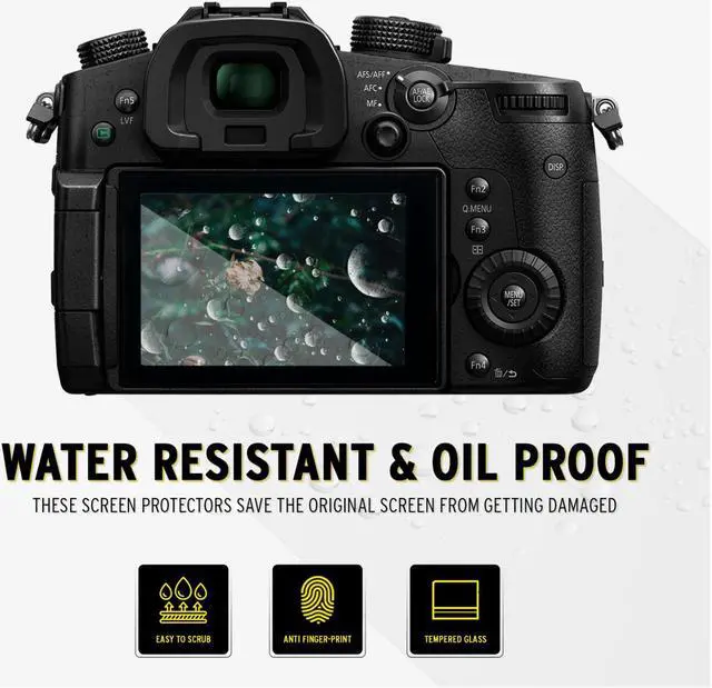 Alt view image 4 of 7 - Koah LCD Ultra Armor Screen Protector for Panasonic Lumix DC-GH5 and GH5S Camera