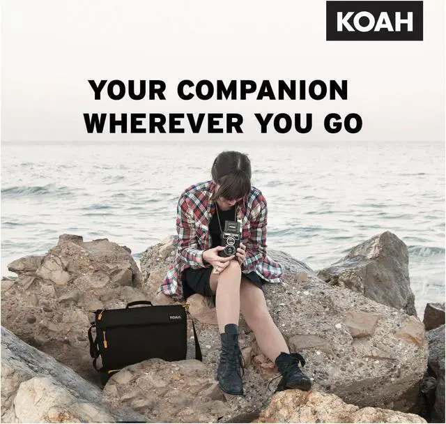 Alt view image 7 of 7 - Koah Fulton Precision Shoulder Messenger Camera Bag