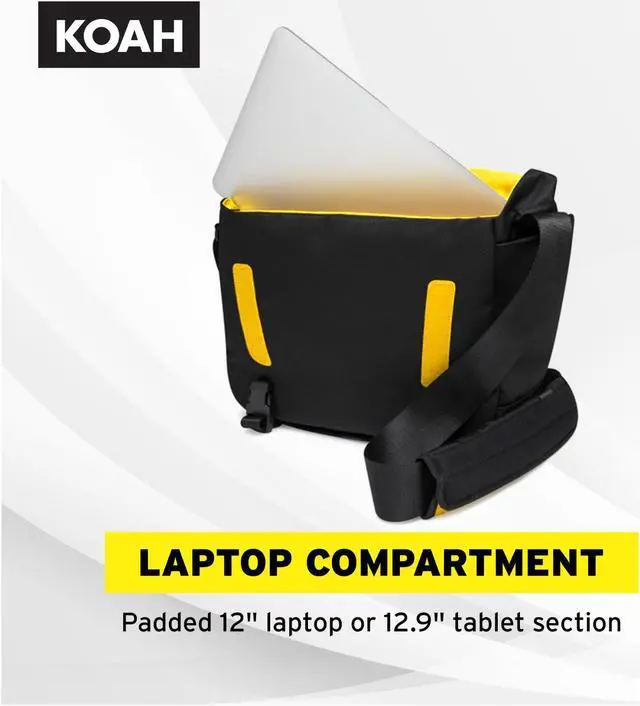 Alt view image 4 of 7 - Koah Fulton Precision Shoulder Messenger Camera Bag