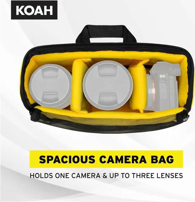 Alt view image 3 of 7 - Koah Fulton Precision Shoulder Messenger Camera Bag