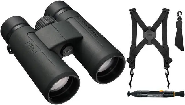 Main image of Nikon Prostaff P3 8X42 Binoculars with Harness and Lens Pen Cleaning System