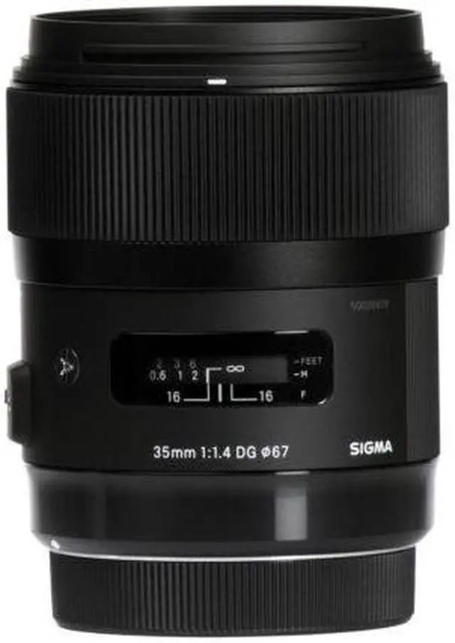 Alt view image 6 of 7 - Sigma 35mm f/1.4 Art DG HSM Lens for Canon DSLR Cameras with 64GB SD Card Bundle