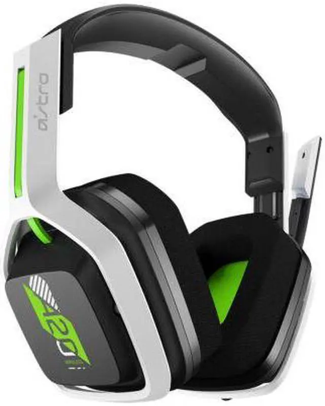 Alt view image 4 of 8 - Logitech Astro A20 Wireless Gaming Headset White/Green (939-001882) 939001882