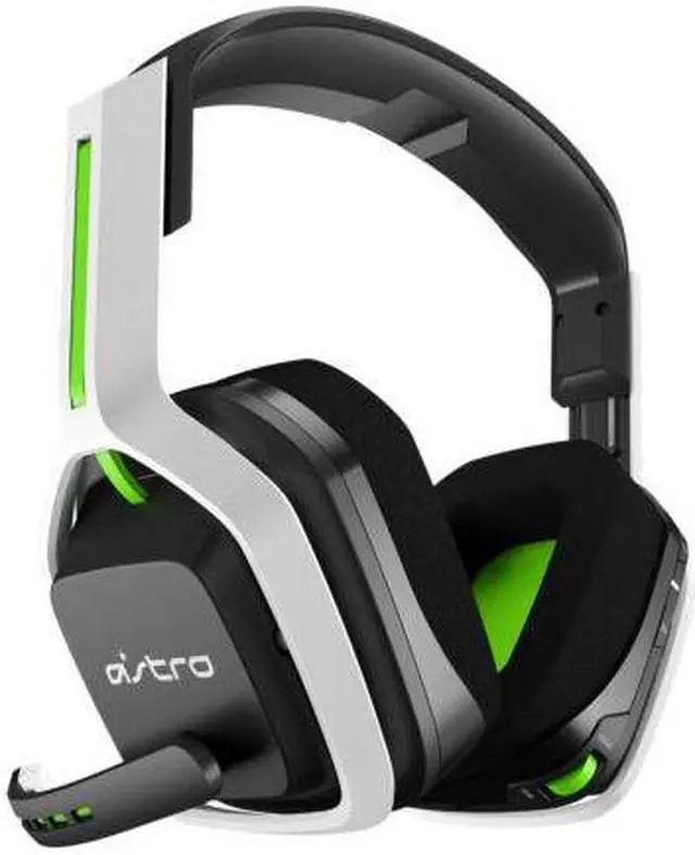 Alt view image 8 of 8 - Logitech Astro A20 Wireless Gaming Headset White/Green (939-001882) 939001882