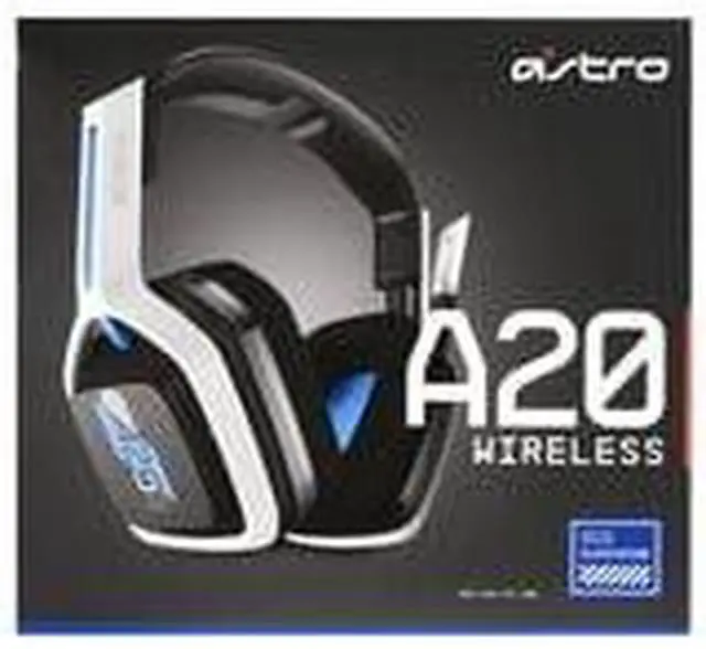 Alt view image 5 of 9 - Logitech Astro A20 Wireless Gaming Headset (Gen 2) Black/White/Blue (939-001876) 939001876