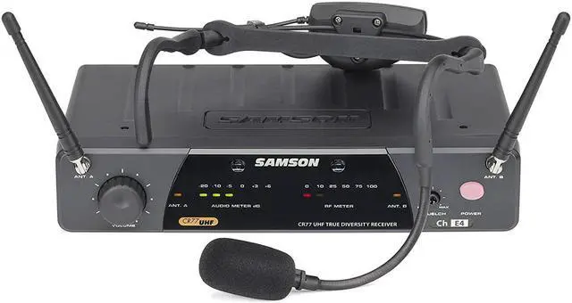 Main image of Samson AirLine 77 Wireless System Fitness Headset - Frequency K3 (492.425 MHz)