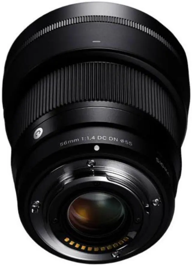 Alt view image 4 of 5 - Sigma 56mm F1.4 DC DN Lens for Nikon Z Mount with Lens Hood w/Storage Bundle