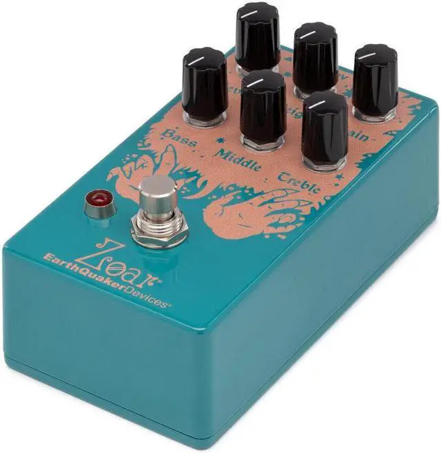 Alt view image 3 of 6 - EarthQuaker Devices Zoar Dynamic Audio Grinder Guitar Effects Pedal (Water Blue)