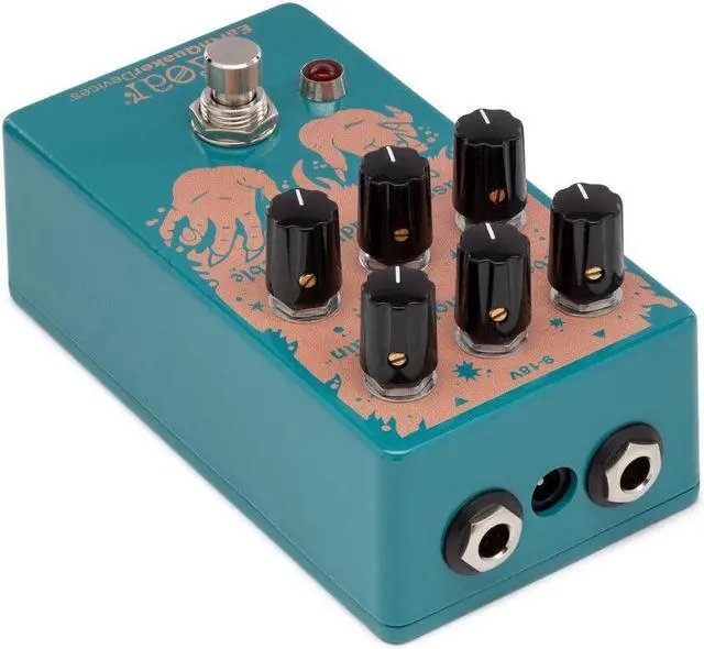 Alt view image 4 of 6 - EarthQuaker Devices Zoar Dynamic Audio Grinder Guitar Effects Pedal (Water Blue)