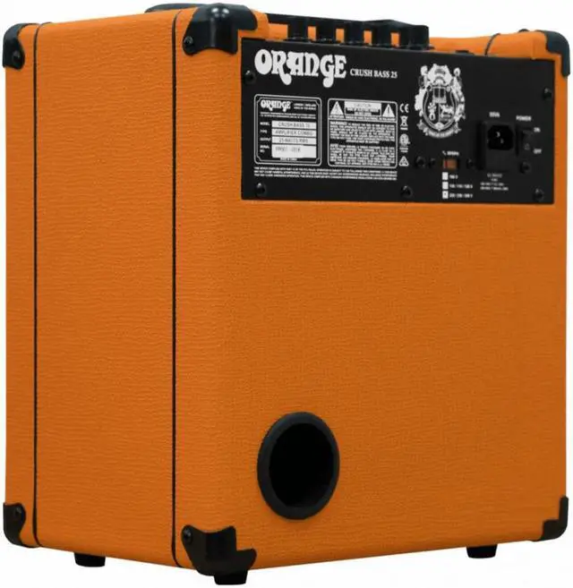 Alt view image 4 of 4 - Orange Amps Crush Bass 25 Guitar Combo Amplifier (25W)