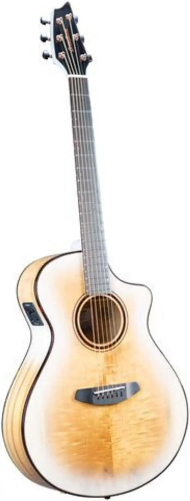 Alt view image 4 of 7 - Breedlove Pursuit Exotic S 6-String Acoustic Electric Guitar (White Sand)