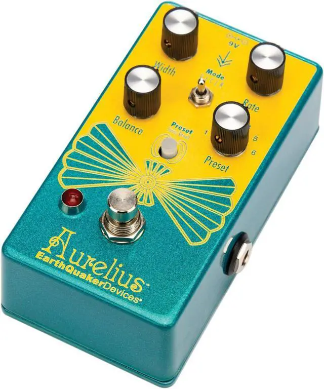 Alt view image 2 of 7 - Earthquaker Devices Aurelius Tri-Voice Chorus Flexi-Switch 9-Volt Guitar Pedal
