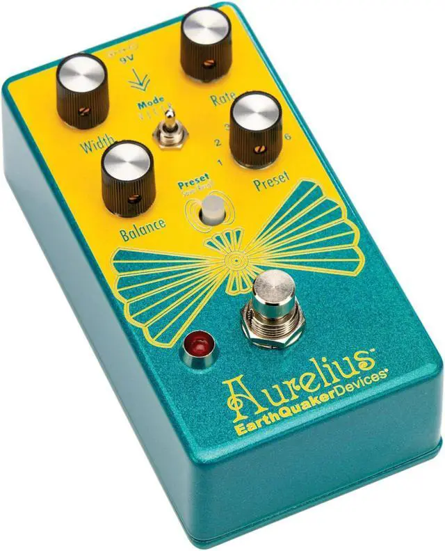Alt view image 3 of 7 - Earthquaker Devices Aurelius Tri-Voice Chorus Flexi-Switch 9-Volt Guitar Pedal