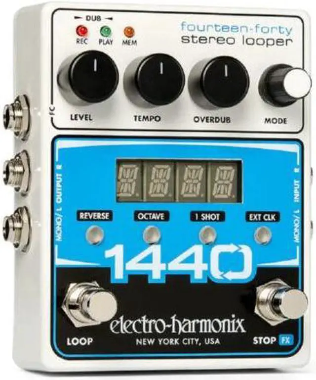 Alt view image 2 of 12 - Electro-Harmonix 1440 Stereo Looper Stereo Looper Guitar Effector