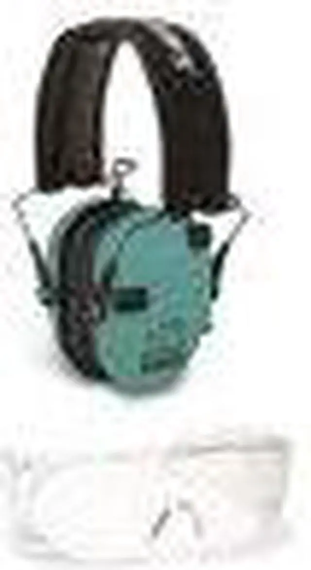 Alt view image 2 of 7 - Walker's Razor Slim Electronic Shooting Range Earmuffs and OTG Glasses Kit