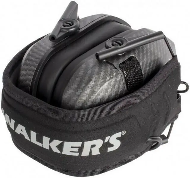 Alt view image 3 of 5 - Walker's Razor Slim Ultra Low Profile Compact Design Earmuffs (Carbon) 10-Pack