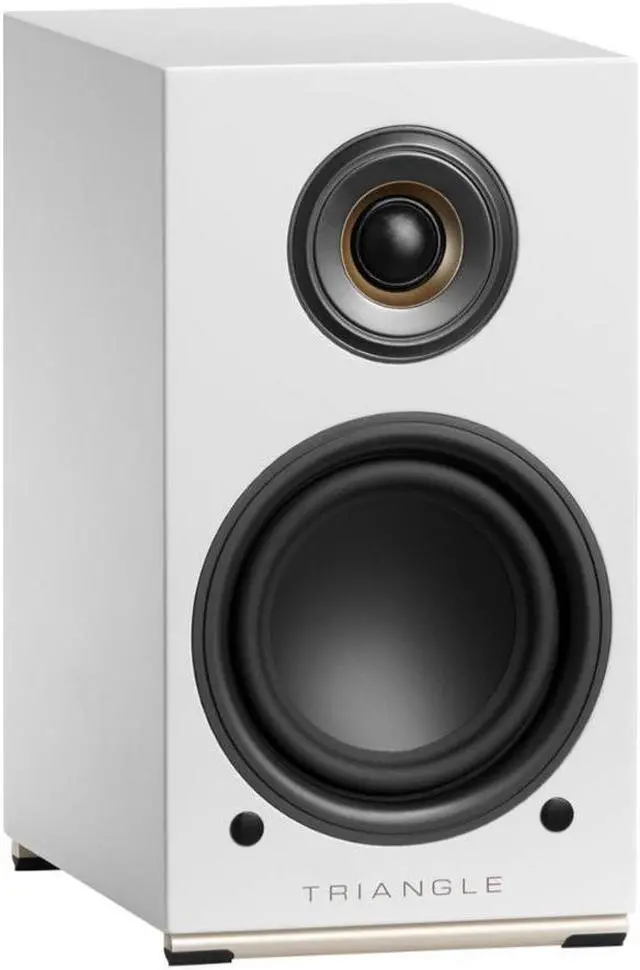 Alt view image 9 of 16 - Triangle Audio AIO TWIN HiFi Bluetooth/WiFi Home Audio Bookshelf Speakers, White